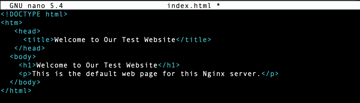 html site