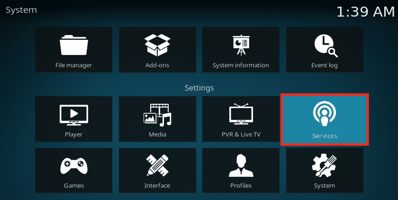 kodi services