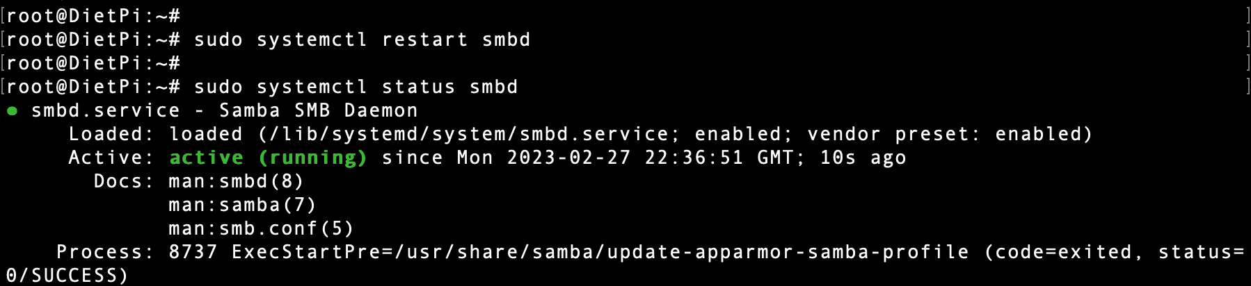 smbd service