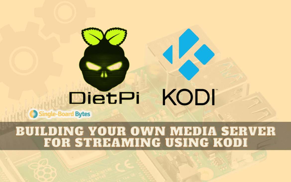 setting up a media server with kodi on dietpi