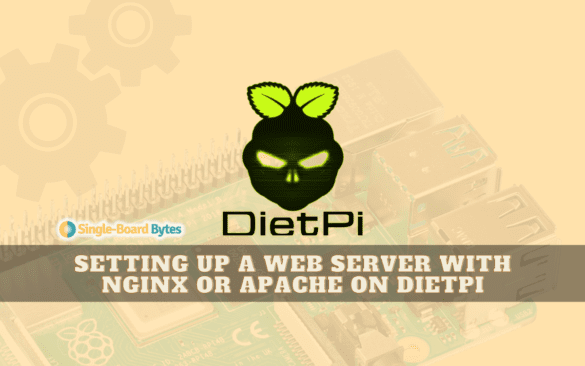 setting up a web server with nginx or apache on dietpi
