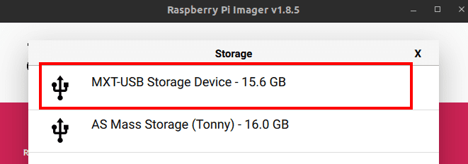 choose storage